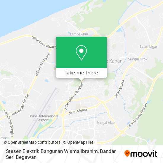 Peta Stesen Elektrik Bangunan Wisma Ibrahim