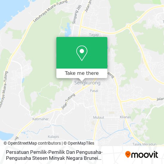 Peta Persatuan Pemilik-Pemilik Dan Pengusaha-Pengusaha Stesen Minyak Negara Brunei Darussalam