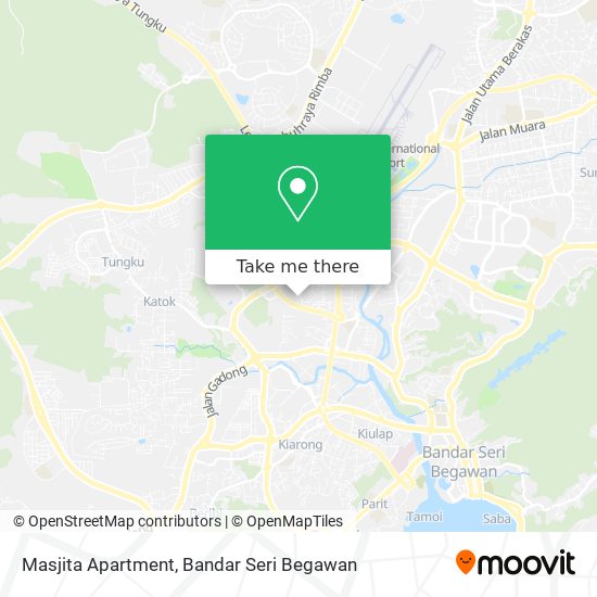 Masjita Apartment map