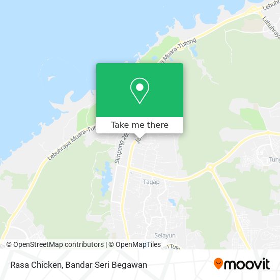 Rasa Chicken map