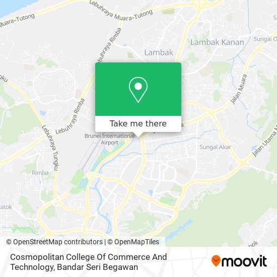 Cosmopolitan College Of Commerce And Technology map