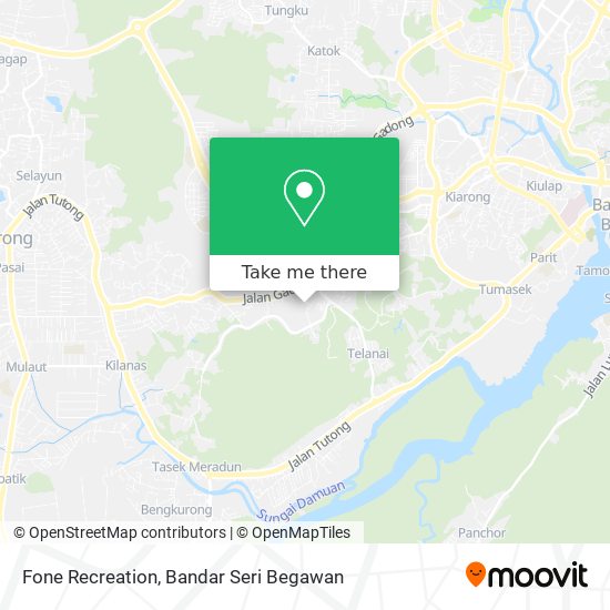 Fone Recreation map