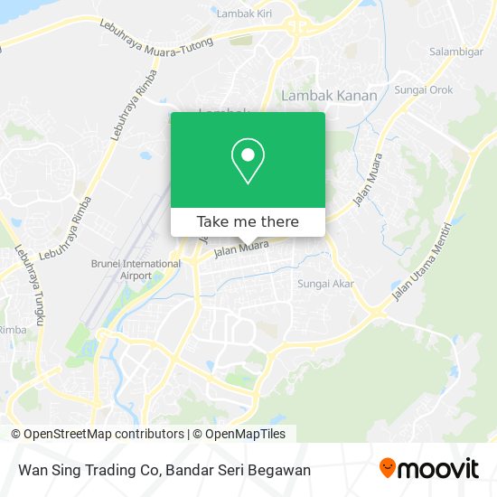 Wan Sing Trading Co map