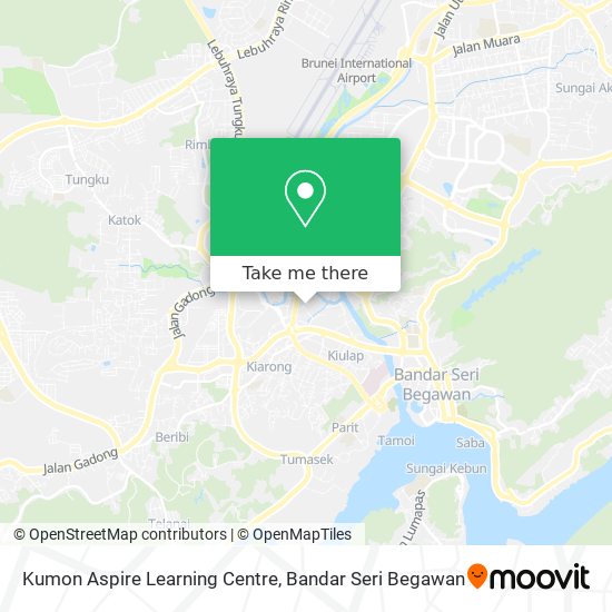 Peta Kumon Aspire Learning Centre