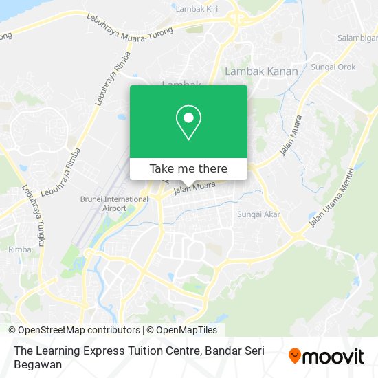 The Learning Express Tuition Centre map