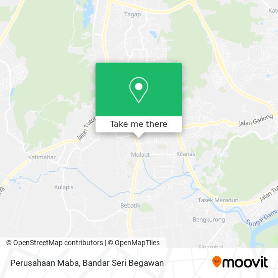 Perusahaan Maba map