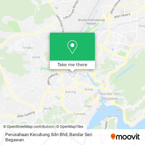 Perusahaan Kecubung Sdn Bhd map