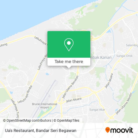 Ua's Restaurant map