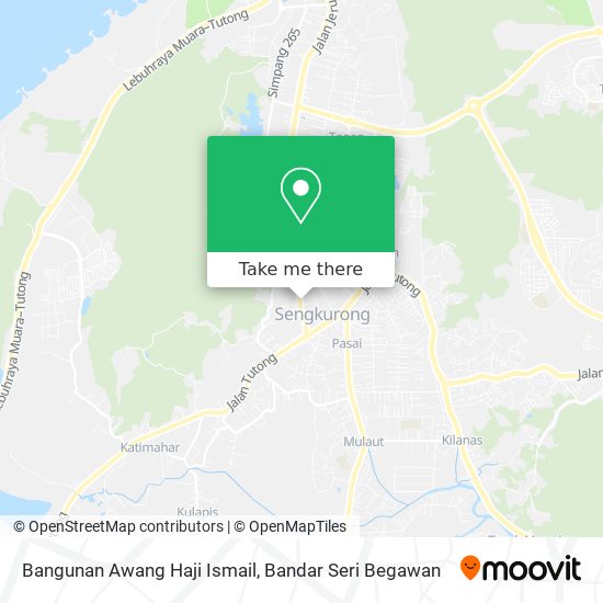 Bangunan Awang Haji Ismail map