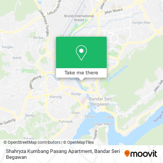 Shahryza Kumbang Pasang Apartment map