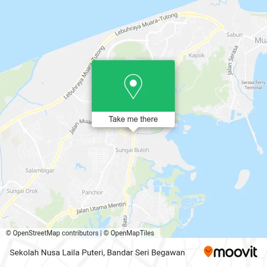 Sekolah Nusa Laila Puteri map