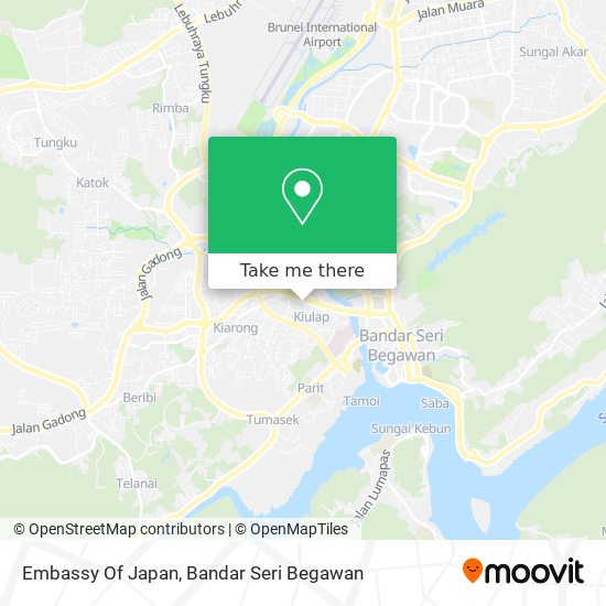Embassy Of Japan map