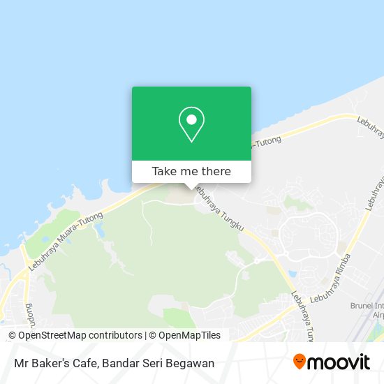 Mr Baker's Cafe map