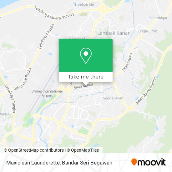 Maxiclean Launderette map