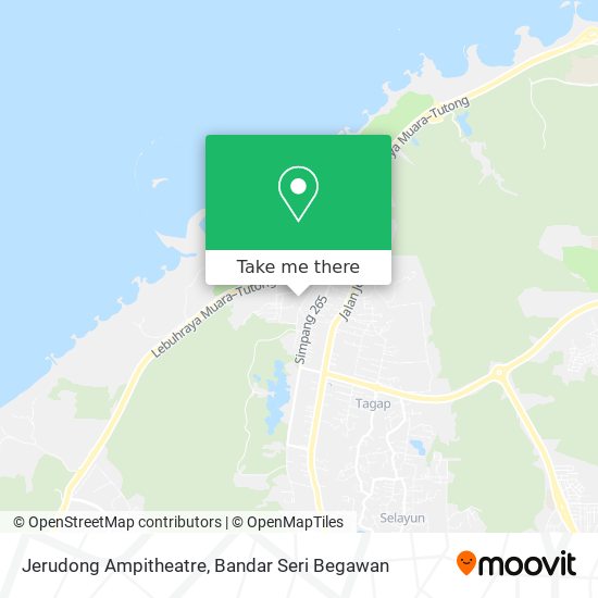 Peta Jerudong Ampitheatre