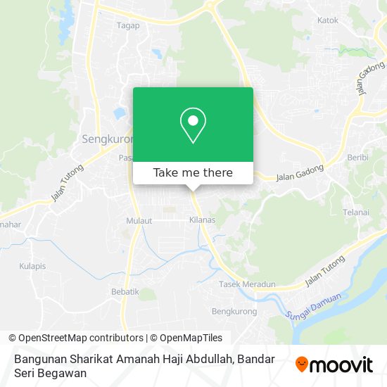 Bangunan Sharikat Amanah Haji Abdullah map