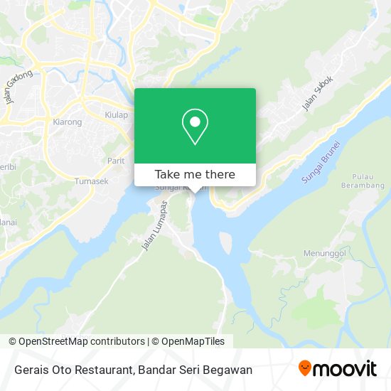 Gerais Oto Restaurant map