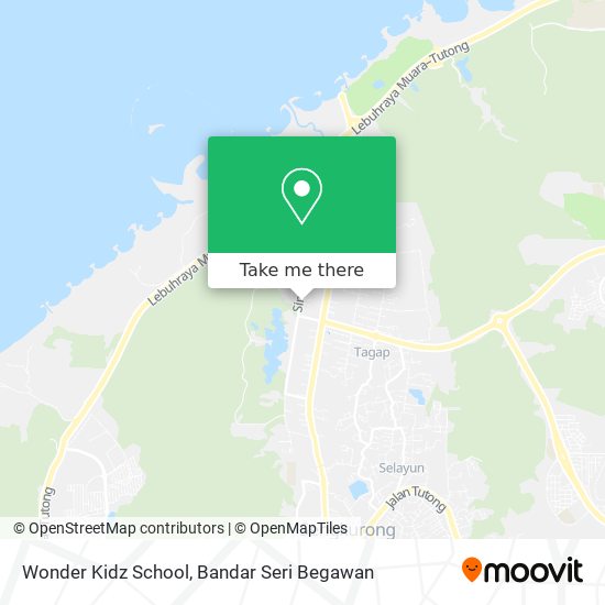 Wonder Kidz School map