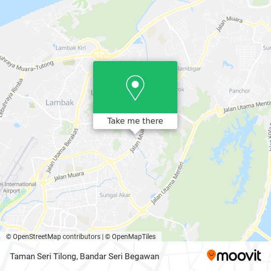 Peta Taman Seri Tilong