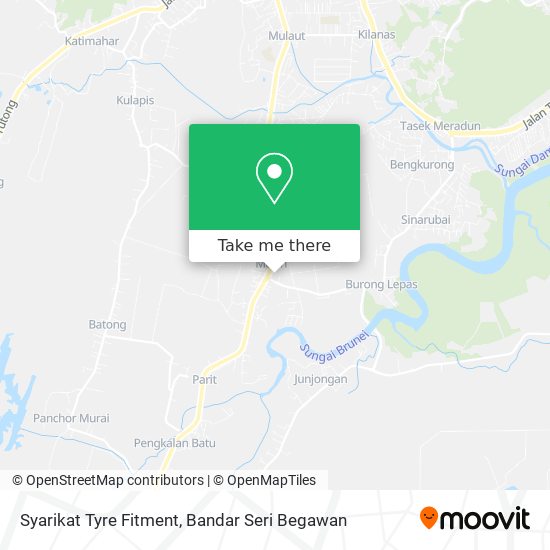 Syarikat Tyre Fitment map