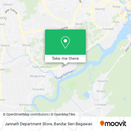 Jannath Department Store map