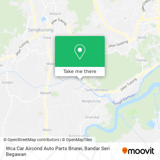 Wca Car Aircond Auto Parts Brunei map