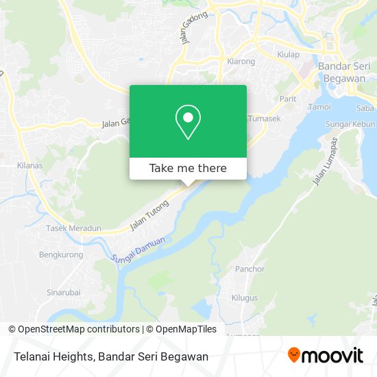 Telanai Heights map