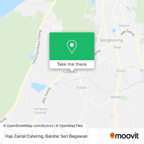 Haji Zainal Catering map