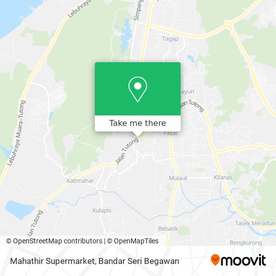 Mahathir Supermarket map