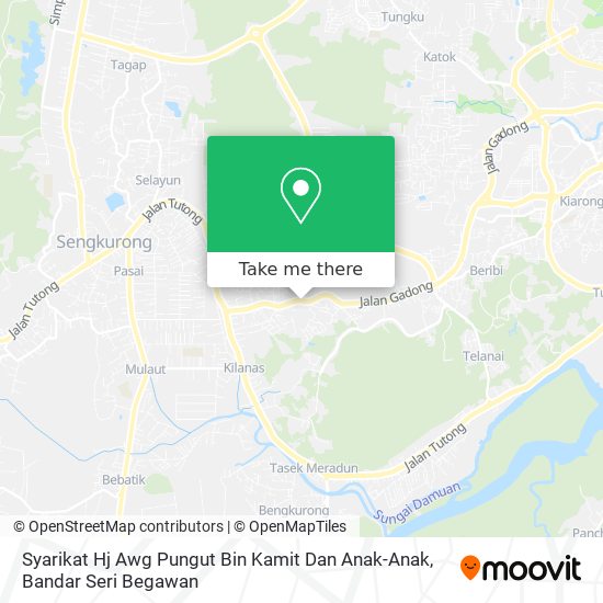 Syarikat Hj Awg Pungut Bin Kamit Dan Anak-Anak map