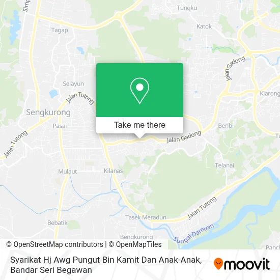 Syarikat Hj Awg Pungut Bin Kamit Dan Anak-Anak map