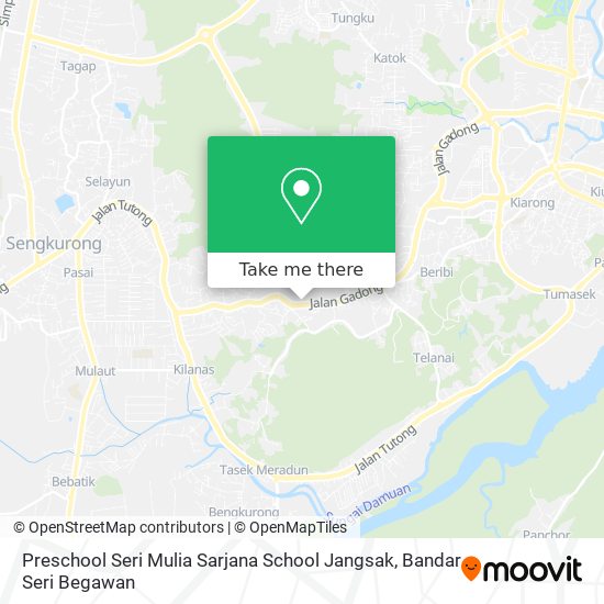 Preschool Seri Mulia Sarjana School Jangsak map