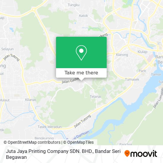 Juta Jaya Printing Company SDN. BHD. map