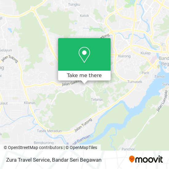 Zura Travel Service map