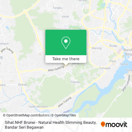 Sihat.NHF Brunei - Natural Health Slimming Beauty map
