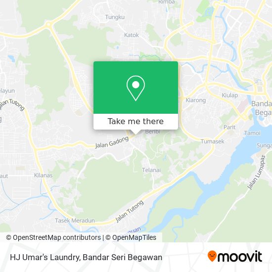 Peta HJ Umar's Laundry
