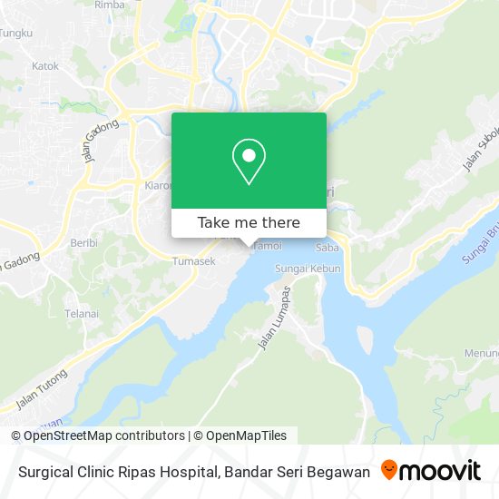 Surgical Clinic Ripas Hospital map