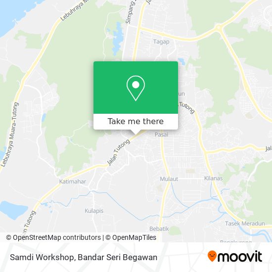 Samdi Workshop map