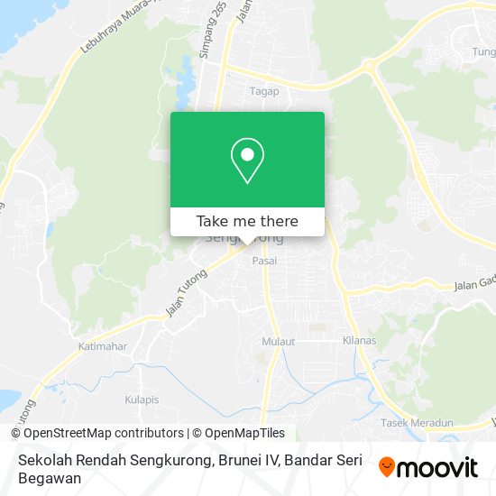 Peta Sekolah Rendah Sengkurong, Brunei IV