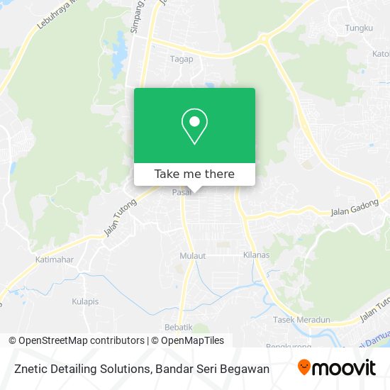 Znetic Detailing Solutions map