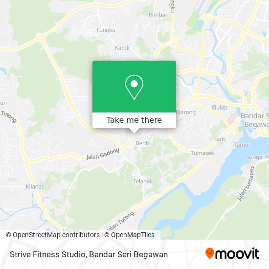 Strive Fitness Studio map