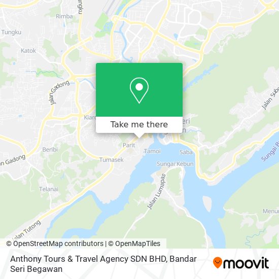 Anthony Tours & Travel Agency SDN BHD map
