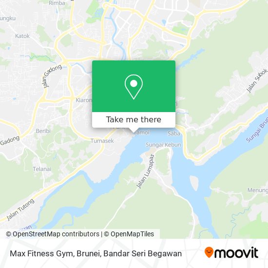 Peta Max Fitness Gym, Brunei