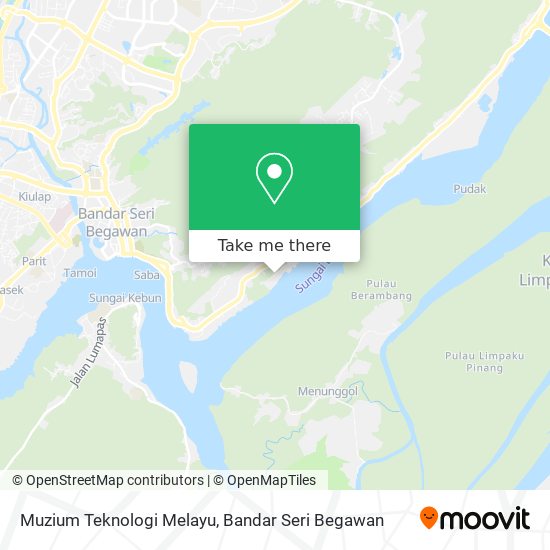 Muzium Teknologi Melayu map