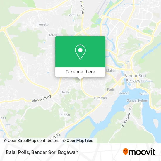 Balai Polis map