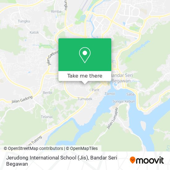 Jerudong International School (Jis) map