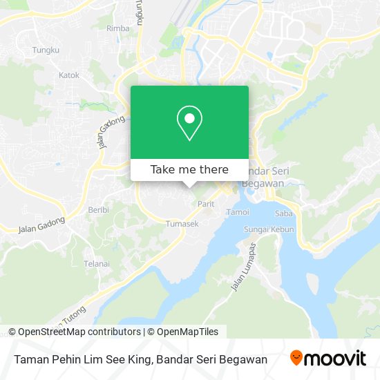 Taman Pehin Lim See King map