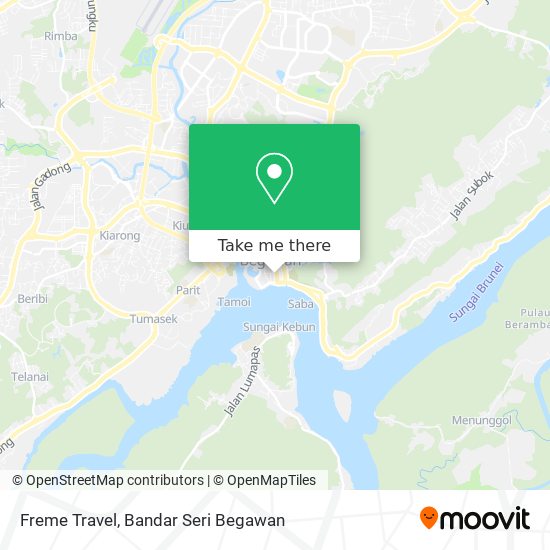 Freme Travel map