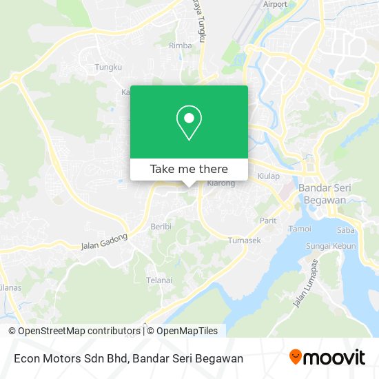 Econ Motors Sdn Bhd map