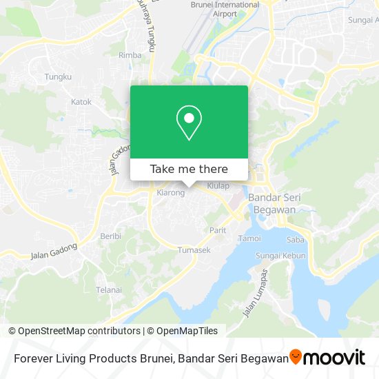 Forever Living Products Brunei map